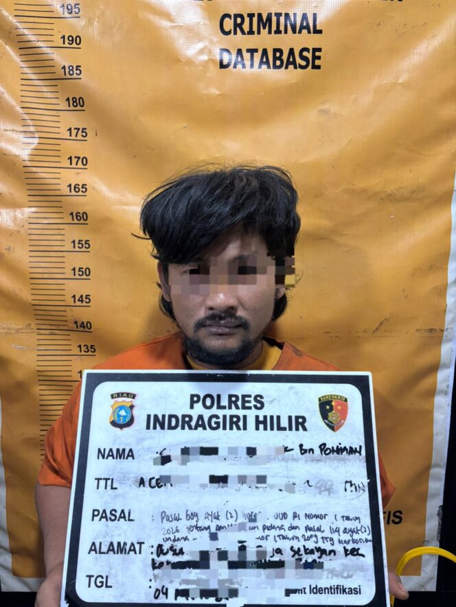 
					Satresnarkoba Polres Inhil Ungkap Kasus Sabu 25,79 Gram, Seorang Pengedar Diamankan