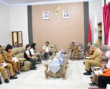 Bupati Tapteng Terima Kunjungan Tenaga Ahli BNPB, Mayjen TNI (Purn) Fajar Setiawan