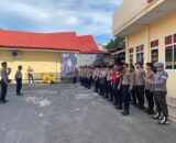 Latihan Dalmas Rutin, Polres Sibolga Perkuat Kesiapan Personel Hadapi Unjuk Rasa Secara Humanis
