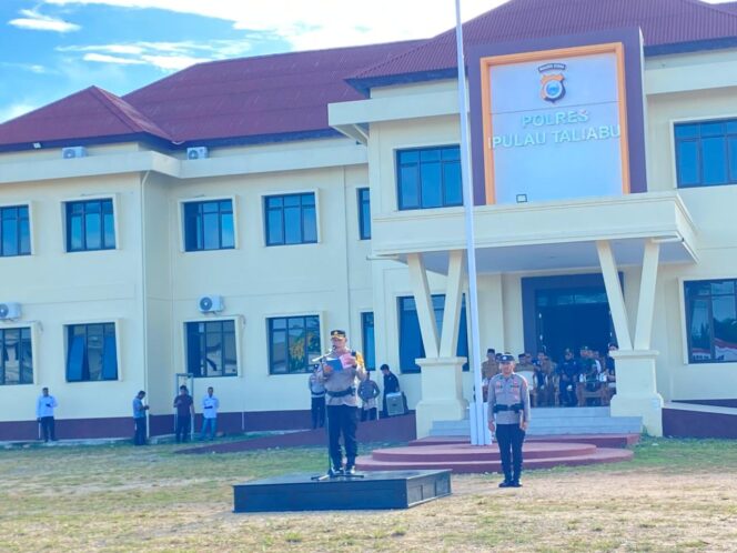
					Polres Pulau Taliabu Gelar Kegiatan Apel Pasukan Operasi Aman Nusa 1 – 2026 Dalam Rangka Menghadapi Konflik Sosial Tahun 2026 Wilayah Kabupaten Pulau Taliabu