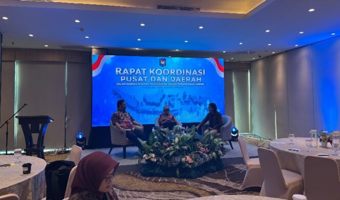 
					Rapat Koordinasi Evaluasi Penyelenggaraan Urusan Pemerintahan Daerah yang digelar Direktorat SUPD III, Ditjen Bina Pembangunan Daerah Kemendagri di Jakarta. (Dok. Istimewa)