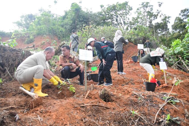 
					Wakil Bupati Tapteng Bersama Kepala Balai Besar KSDA Sumut Lakukan Aksi Penanaman Pohon di Sipange
