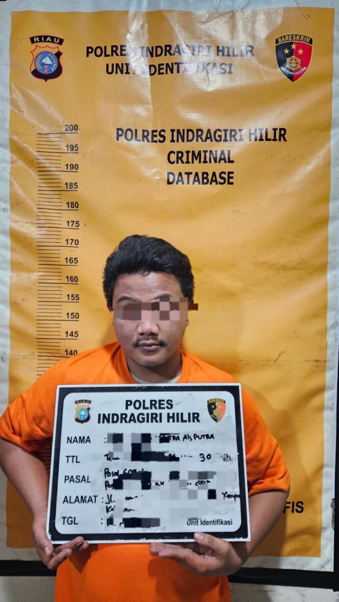 
					Satresnarkoba Polres Inhil Ungkap Kasus Sabu ,Seorang Pengedar Diamankan