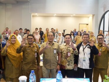 Rapat koordinasi jelang Revalidasi UNESCO Global Geopark. (Dok. Bina Bangda)