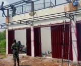 Babinsa Koramil Nguntoronadi Kawal Pembangunan KDKMP Desa Gebang