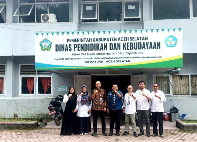 
					Kepala BPMP Aceh Kunjungi Disdikbud Aceh Selatan, Siap Bersinergi Terapkan Program Prioritas Pendidikan Nasional
