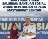 Lapas Bukittinggi Salurkan Bantuan Sosial, Wujud Kepedulian kepada Masyarakat Sekitar