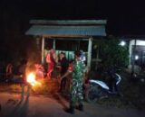 Patroli Bersama Komduk Koramil 01/Boyolali, Perkuat Keamanan Wilayah Desa Kebonbimo