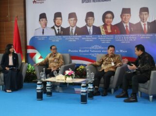 Talkshow bertajuk “Kepemimpinan Berintegritas: Antara Godaan Kekuasaan dan Amanah Rakyat” di gedung F BPSDM Kemendagri. (Dok. Istimewa)
