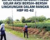 Lapas Kelas IIA Bukittinggi Gelar Aksi Bersih-Bersih Lingkungan dalam Rangka HBP ke-62