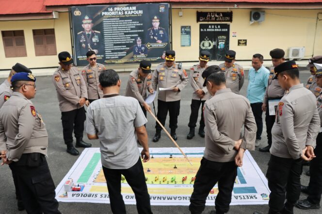 
					Polres Sibolga Matangkan Strategi Pengamanan Lewat TFG Sispam Mako