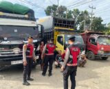 Sat Samapta Polres Dharmasraya Patroli Rutin Pantau SPBU, Pastikan Situasi Aman Pasca Kenaikan BBM