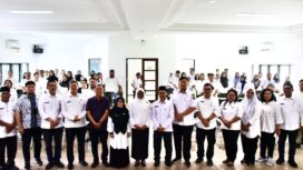 Guna Mempercepat Penerapan Sistem Pemerintahan Berbasis Elektronik, Pemkab Tapteng Laksanakan Bimtek SRIKANDI.(Dok.Istimewa)