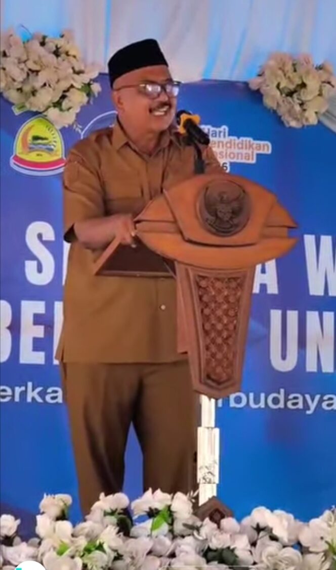 
					Sambut Hardiknas Tahun 2026 Kadikbud Taliabu Damrudin Sentil Soal Situasi Literasi Pendidikan Pulau Taliabu Berada Dalam Kondisi Darurat Minim Di Bawah 60%