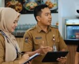 Dinas Koperasi dan UKM Kota Padang melakukan pendataan pelaku usaha di Kota Padang