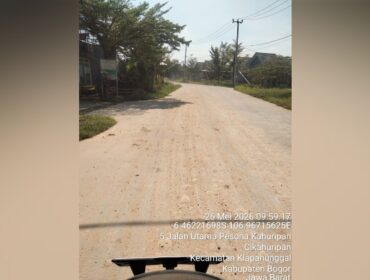 Lokasi diduga tempat penambangan yang masih beroperasi.  (Dok. Istimewa)