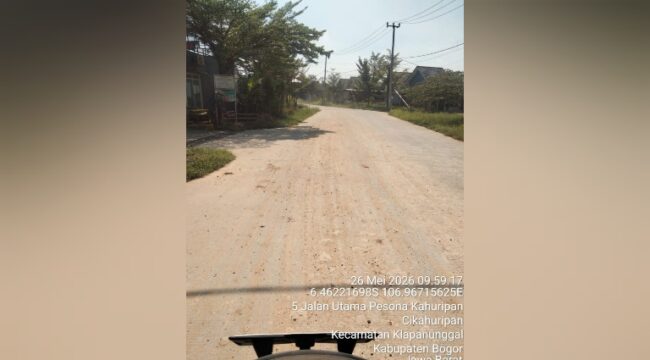 Lokasi diduga tempat penambangan yang masih beroperasi.  (Dok. Istimewa)