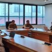 Audiensi The Global Fund Country Team bersama Komite Koordinasi Penanggulangan AIDS, Tuberkulosis, dan Malaria (ATM) Indonesia, Rabu (6/5), di Kantor Ditjen Bina Pembangunan Daerah Kemendagri. (Dok. Bina Bangda)