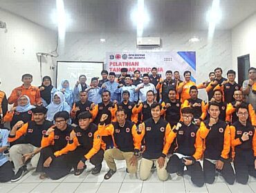 Foto bersama usai menggelar Pelatihan Tanggap Bencana BPDB dengan BKPRMI Jakarta. (Dok. Istimewa)