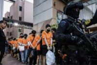 Jaringan judi online yang ditangkap oleh kepolisian. (Dok. Istimewa)