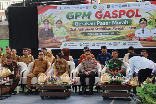 
					Sinergi Forkopimda Soppeng Lewat ‘GPM GASPOL’, Ringankan Beban Belanja Warga
