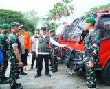 Dandim 0314/Inhil Hadiri Apel Siaga Darurat Penanggulangan Karhutla Kabupaten Inhil Tahun 2026