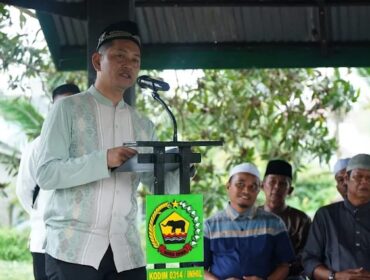 Kodim 0314/Inhil dalam momentum hari raya Idul Adha. (Dok. Istimewa)
