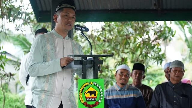 Kodim 0314/Inhil dalam momentum hari raya Idul Adha. (Dok. Istimewa)