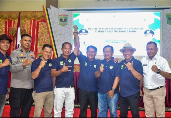 
					Musyawarah PORBI Padang Pariaman Digelar,Maymuspi Terpilih Sebagai Ketua,Bupati JKA Harapkan Organisasi Semakin Solid dan Bersatu