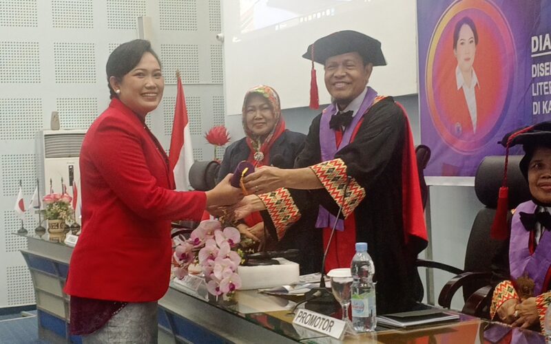 Wakil Bupati Pulau La Ode Yasir Hadiri Promosi Doktor Dianita Widya Gandhi Di Unhas Hasanudin Makasar
