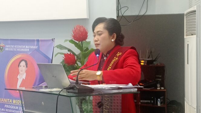 
					Dianita Widya Gandhi Raih Gelar Doktor Unhas, Hadirkan Buku Saku “Kito Fene Sehat” Berbasis Pangan Lokal Pulau Taliabu