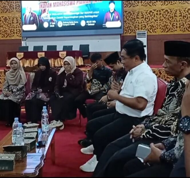 
					Muscab Imapar UIN IB Padang digelar, Bupati tekankan Persatuan dan Prestasi Mahasiswa.