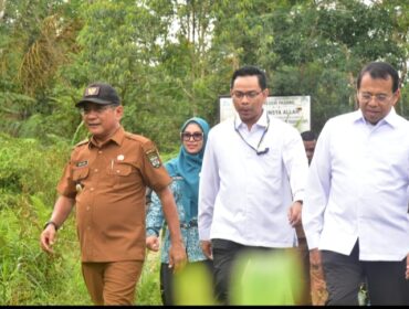 Kawasan Strategis Tarok City Padang Pariaman,Akan Dibangun Sekolah Rakyat Dengan Estimasi Anggaran Rp 200 Miliar.(Foto.dok istimewa)