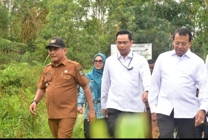 
					Kawasan Strategis Tarok City Padang Pariaman,Akan Dibangun Sekolah Rakyat Dengan Estimasi Anggaran Rp 200 Miliar.(Foto.dok istimewa)