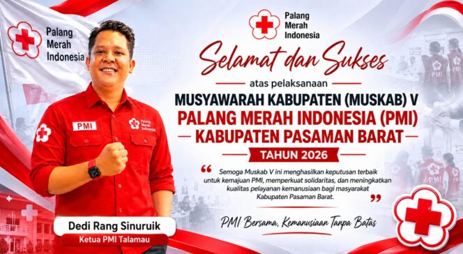
					Muskab PMI Pasaman Barat ke-V Tahun 2026 Digelar Besok: Momentum Mendengar Suara Relawan dan Menentukan Arah Kemanusiaan