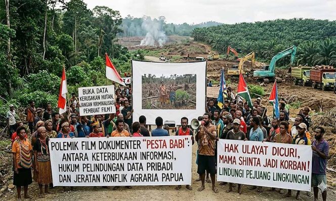 
					Polemik Film Dokumenter “Pesta Babi”: Antara Keterbukaan Informasi, Pelindungan Data Pribadi, dan Konflik Agraria Papua