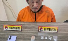 Satresnarkoba Polres Inhil Ungkap Kasus Peredaran Sabu, Amankan Seorang Pengedar dan Sita 4,70 Gram Sabu