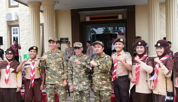 Apel Kebangsaan Sabuk Kamtibmas Wilayah Batang Hari Ketua DPRD Ikut Hadir