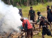 Ledakan Bekas Markas TPNPB-OPM Di Kampung Toemalo Menelan Korban Satu Warga Tewas