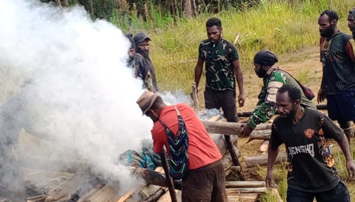 Ledakan Bekas Markas TPNPB-OPM Di Kampung Toemalo Menelan Korban Satu Warga Tewas