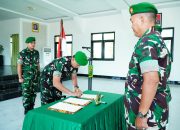 Dandim 0314/Inhil Pimpin Korps Serah Terima Jabatan Perwira