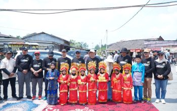 Dandim 0314/Inhil Hadiri Lomba Pacu Pompong Milad ke-61 Kabupaten Indragiri Hilir