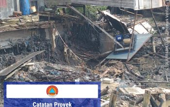 Abrasi di Dua Titik Kuala Enok, BPBD Inhil Evakuasi Warga dan Siagakan Tim di Lokasi