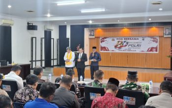 Sambut Hari Bhayangkara ke – 80, Polres Sibolga Gelar Do’a Bersama di Aula H.M.Jasin