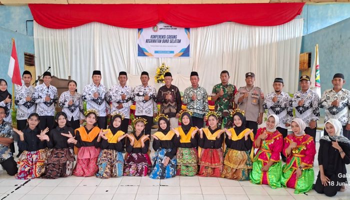 Polsek Buko Dan Koramil 1308/Buko  Kawal Konferensi dan Pemilihan Pengurus PGRI Buko Selatan hingga Sukses