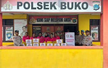 Kepala Kepolisian Sektor Buko Banggai Kepulauan Bersama Jajarannya Gelar Bakti Sosial dan Anjangsana Sambut HUT Bhayangkara Ke-80 Tahun 2026