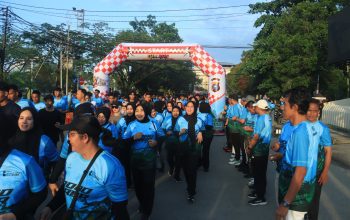 Fun Run Road to Riau Bhayangkara Run 2026 Meriah, Polres Inhil Gaungkan Semangat “Polri untuk Masyarakat”