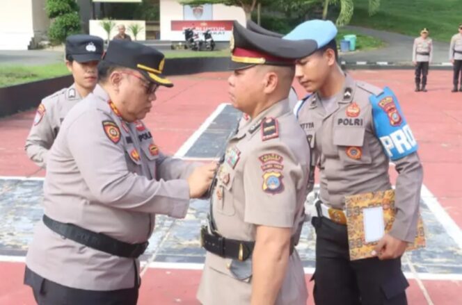 
					Kepolisian Resort Banggai Kepulauan  Gelar Sertijab Pergantian Kapolsek Liang