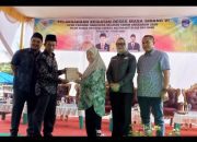 Beberapa desa di OKU Timur hari ini kedatangan empat anggota DPRD Sumsel