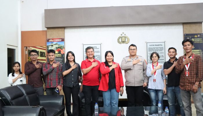 Kapolres Sibolga Terima Audiensi GMNI, Bahas Program Kepemudaan dan Kamtibmas